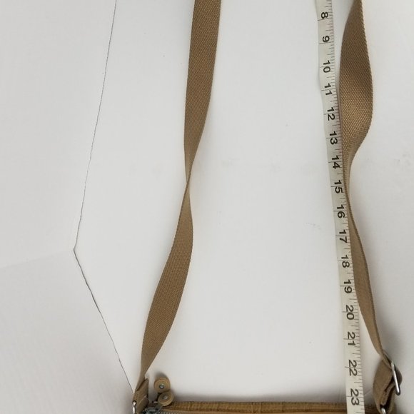 Kipling Alvar Cross Body Bag Gold Strap Purse - Picture 8 of 14